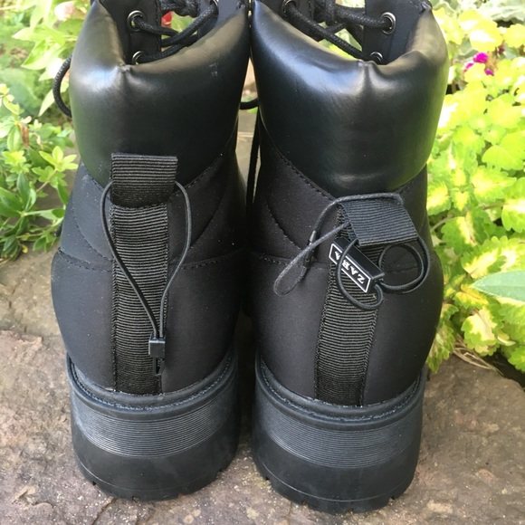 🖤 Zara Black Lace up Combats 🖤😊 - Picture 5 of 8